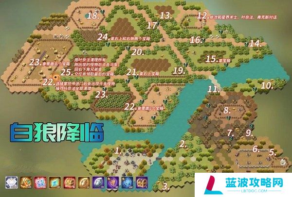 剑与远征雪境前线路线图